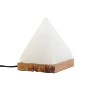Schreibtischlampe aus Akaziensalz DKD Home Decor image-0