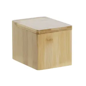 Αλατοπίπερο με καπάκι από μπαμπού DKD Home Decor 10x13x10 cm image-0
