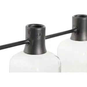 Βάζο από ξύλο παουλόνανθος DKD Home Decor 49x11x27 cm (x3) image-2