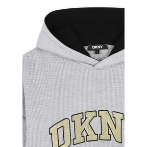 Sweatshirt med hætte til børn Dkny D60249 image-2