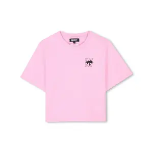Girl's T-shirt Dkny D62311 image-0
