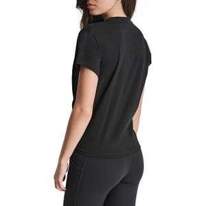 T-shirt femme Dkny Mini Stud Logo Knot Front image-2