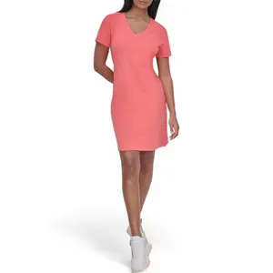 Women's t-shirt dress Dkny Mini Stud Logo image-0