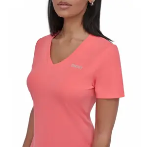 Women's t-shirt dress Dkny Mini Stud Logo image-2