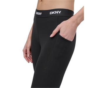 Legginsy elastyczne damskie Dkny Logo Balance image-2