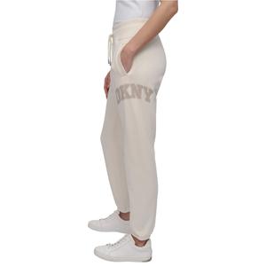 Damskie spodnie dresowe Dkny Rhinestone Logo Relaxed Fit image-2
