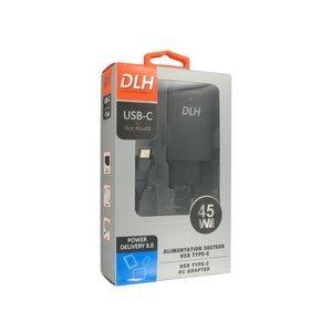 Adaptateur secteur USB-C pour chargeur de tablette portable DLH Energy 45 W