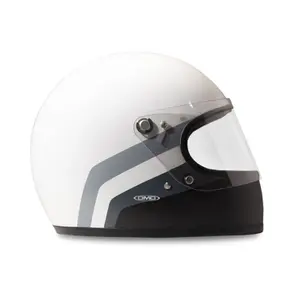 Casque moto jet DMD Rocket Grayscale image-0