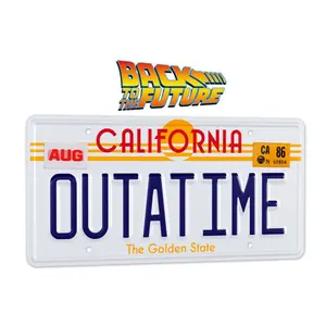 Back to the Future replica license plate 1/1 Doctor Collector image-0