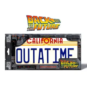 Back to the Future replica license plate 1/1 Doctor Collector image-1