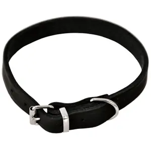 Verstellbares Lederhalsband für Hunde Dogman Lina image-0