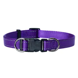 Collar de perro ajustable de nailon Dogman Iris image-0