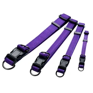 Collar de perro ajustable de nailon Dogman Iris image-1