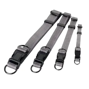 Adjustable nylon dog collar Dogman Iris image-1