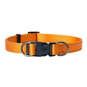 Verstellbares Hundehalsband aus Nylon Dogman Iris image-0
