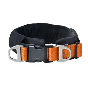 Padded adjustable dog collar Dogman Emmi image-0