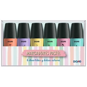 262020-mini-marqueurs-surligneurs-fluor-pastel-dohe-x6-multicolore-tu