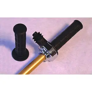 Kromad gashandtag för tvåcylindrig motorcykel Domino Daytona