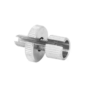 Tensor de cabo de parafuso oco com botão de alumínio Domino image-0