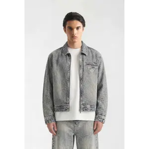 Denim jakke Don't Waste Culture Querine image-1