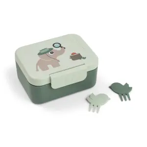 Lunchbox met prikkers voor snacks Done by Deer Tiny Trails image-0