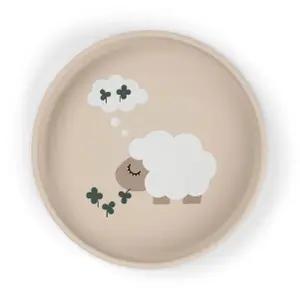 Assiette en silicone Done by Deer Stick&Stay Tiny Farm image-0