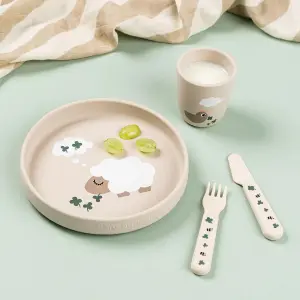 Assiette en silicone Done by Deer Stick&Stay Tiny Farm image-1