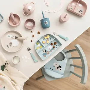 Assiette en silicone Done by Deer Stick&Stay Tiny Farm image-2