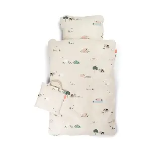 Juego de sábanas para niños Done by Deer Tiny farm