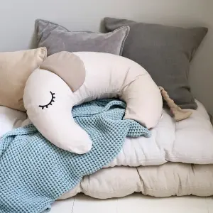 Pregnancy Cushion Baby Nursing Pillow Done by Deer Elphee image-3