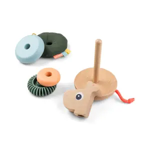 Educational Stacking Tower Baby Done by Deer Raffi image-1