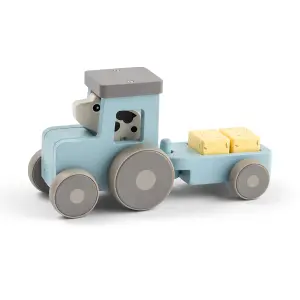 Holzeisenbahn Traktor Spielzeug Done by Deer Tiny Farm Dotti image-1