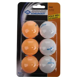 608509-tischtennisball-donic-schildkrot-jade-poly-40-mixed-x6-weiss-3-orange-tu