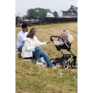 Capa de assento para recém-nascido Dooky Romantic Leaves image-3