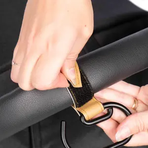 Ganchos para carrito de bebé grandes Dooky (x2) image-4