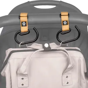Ganchos para carrito de bebé grandes Dooky (x2) image-6
