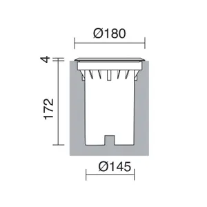 Luminaire Dopo lighting Clot D180 Ip67 Smd image-1