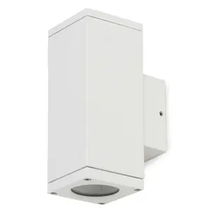 Wandleuchte Dopo lighting Cub Square IP54 GU10 Up-down