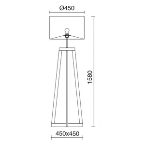 Lampadaire Dopo lighting Kara E27 image-5