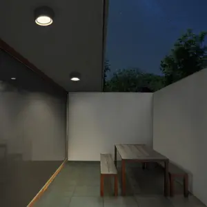 LED ceiling light Dopo lighting Mist IP55 GX53 image-1