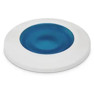 Spot Recessed Wall/Floor Dopo lighting Rain Round Blue IP67 G9 Bulb 170lm CRI80 3000K image-0