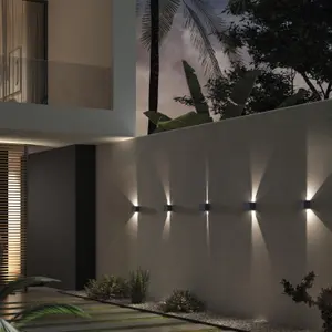 LED wall lamp Dopo lighting Beam IP54 COB 290lm(405lm) CRI80 3000K 5º/130º (405lm) image-3