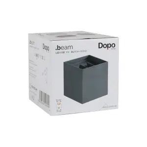 LED wall lamp Dopo lighting Beam IP54 COB 290lm CRI80 3000K 5º/130º (405lm) image-2