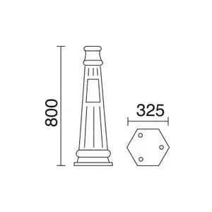 Socle de lampe Dopo lighting Boom Trom L image-1
