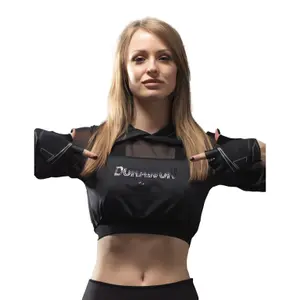 Felpa corta con cappuccio da donna Dorawon image-0