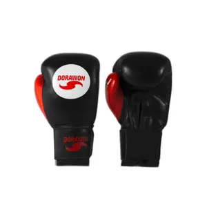 Boxing gloves Thaï proffessionnel avec gel cuir Dorawon
