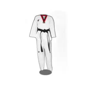 Dobok de Taekwondo brodé col poom Dorawon image-0