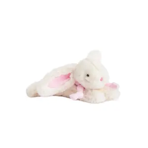 Plush Doudou & compagnie Lapin Bonbon Rose image-1