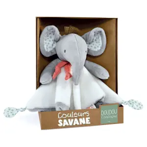 Elephant soft toy Doudou & compagnie image-2