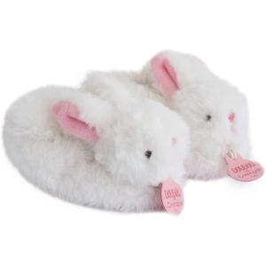 Hjemmesko med rangle til baby Doudou & compagnie Lapin image-1